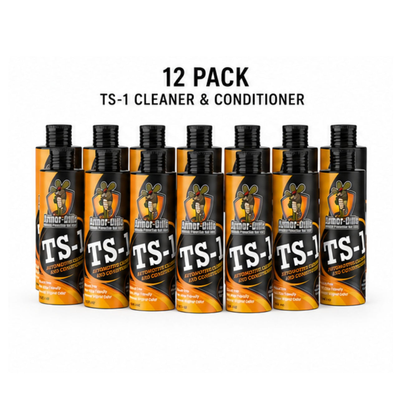 Armor-Dillo TS-1 12-bottle professional bulk case for trim restoration