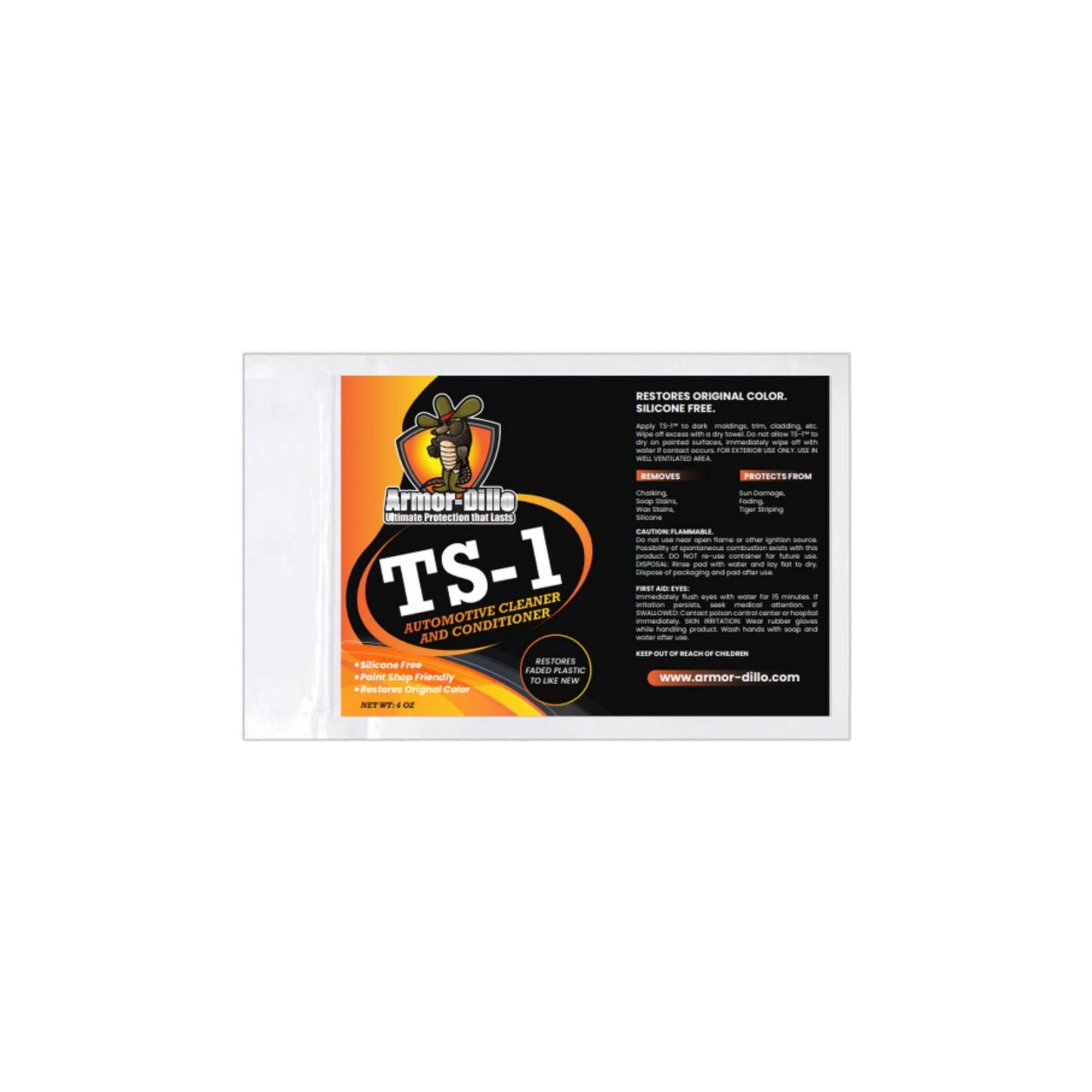 Armor-Dillo TS-1 Automotive Plastic Restoration Pads