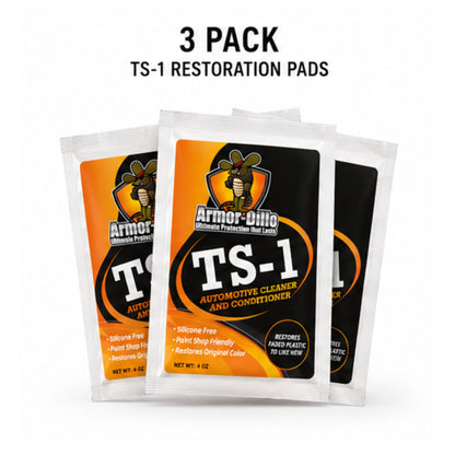 Armor-Dillo TS-1 Pre-Saturated Plastic Trim Restoration Pads