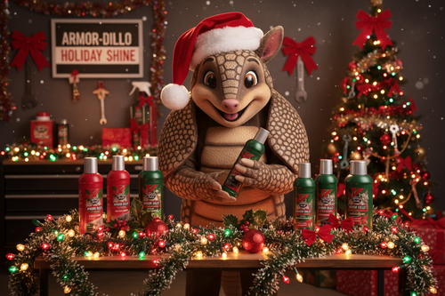 christmas with armor-dillo TS1