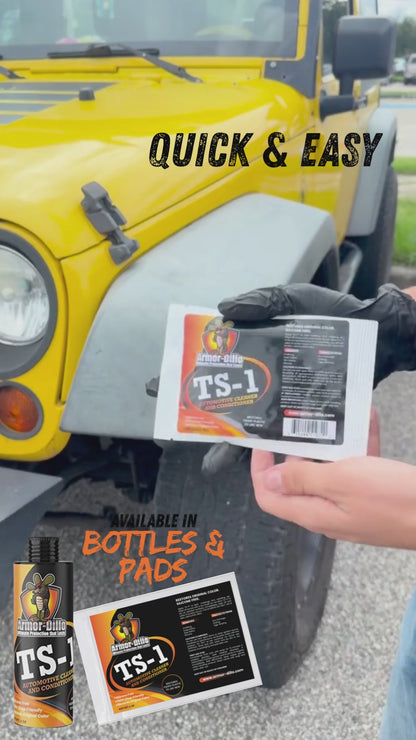 Armor-Dillo TS-1 Automotive Plastic Restoration Pads