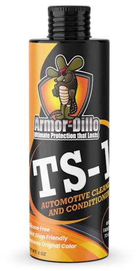 Armor-Dillo TS-1 4oz plastic trim restorer bottle